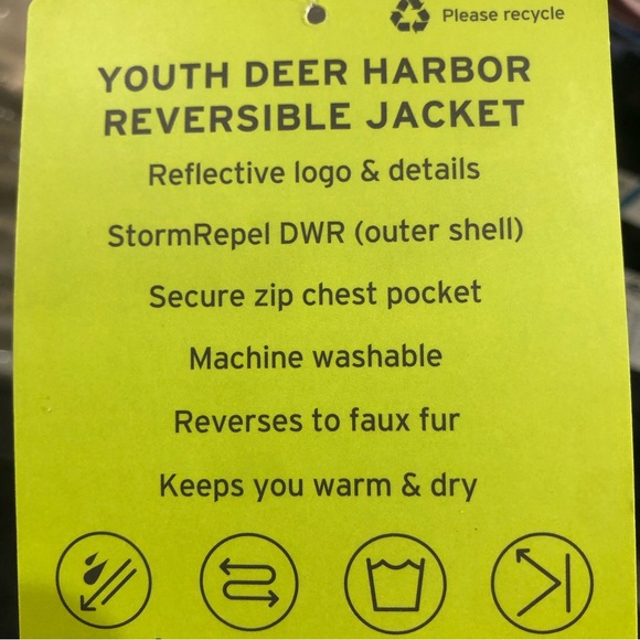 Eddie Bauer Girls Reversible Jacket - Picture 6 of 6